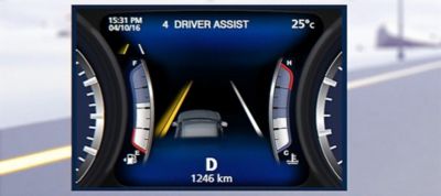 Maserati Lane Keeping Assist System - how it works